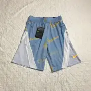 Nike Dry Dri-Fit Training Shorts Boy’s Big Kids SZ Small Blue DA0127-436 NWT