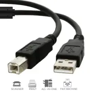 USB Printer Cable Scanner Cord, USB MIDI Cable for HP,Cannon,Brother,Epson, MIDI