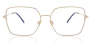 Tom Ford FT5739-B Blue-Light Block 028 Men's Glasses Rose-Gold Size 57 - Private Health Rebate - Blue Light Block Available