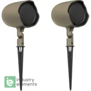 JBL GSF3 Ground Stake Speakers 3" 70V Tan (Pair of 2) GSF3-TN