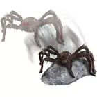 Tekky Toys Jumping Spider Light-Up Animated Halloween Decoration - 33 in - Brow