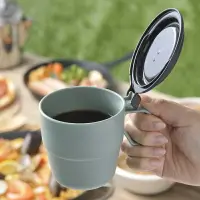 在飛比找樂天市場購物網優惠-日本製 inomata Flap Mug 翻蓋馬克杯 360
