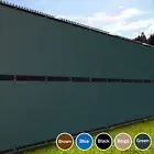 50FT Privacy Fence Screen Garden Balcony Fabric Shade Cloth Mesh Net Windscreen
