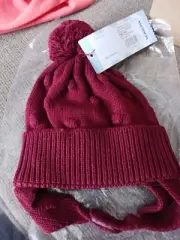 Cat & Jack NWT Baby burgandy hat new with tags