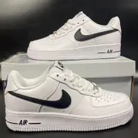 在飛比找蝦皮購物優惠-Jewell_nike air Force 1 飛濺黑鞋 A