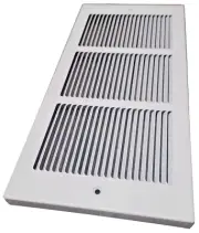 Dimplex Front Panel Baseboard Grille White 8"x16.75" **PRICE DROP**