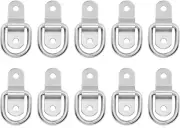 D Rings Tie down Anchors Hooks,10Pcs D Rings Heavy Duty, 1/4" Trailer Anchor ...