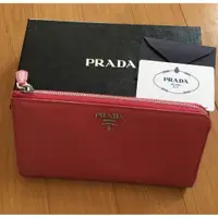 在飛比找蝦皮購物優惠-PRADA 長夾 Saffiano皮革 mercari 日本