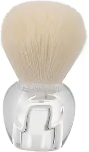 HONITANO Acrylic Clear Nail Dust Brush Ergonomic Nail Cleaning Tool with Fine Bristles for Nail Dust Removal for Nail Art Enthusiasts and Professionals