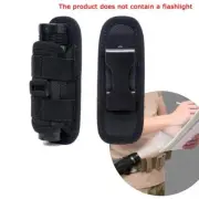NEW Portable Flashlight Pouch Holster Belt Carry Case Holder 360 Rotat