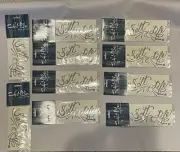 Lot Of 10 Salt Life Decal - 5.25" x 2.75" Surface Sticker - SAD932sml Wave