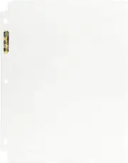Ultra Pro 1-Pocket Platinum Page with 8" X 10" Pocket 100 ct.
