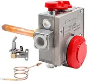 Unitrol Gas Water Heater Control Valve, Thermostat with Copper Probe, Metal Construction