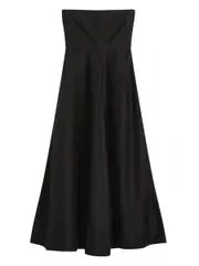 Bondi Born | Bormio Strapless Maxi Dress - Black