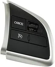 Pexorin Car Cruise Control Button, for Mitsubishi, for Outlander L200 2015, for Mirage 2012 2013-2016 Cruise Control Switch Auto Parts Steering Wheel Audio Volume Button Car Steering Wheel Switch Kit(