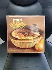 New - Sealed Box - Vintage Pyrex Fireside Naturals 6230-F 1.5 Quart Bowl Basket
