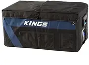 Kings Stayzcool 90L Fridge Freezer Cover Zip Open Side Pocket Mesh Ventilation 4WD