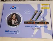 BMB Professional Karaoke VM-82U Wireless Dual Channel MicroPhones