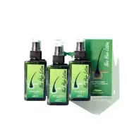 Neo Hair Lotion Hair Root HAIR BEARD SIDEBURNS LONGER Herbs 100% 120ml.x3