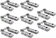 ApplianPar 8Pcs Hydraulic Roller Lifters and Link Bar Small Block Camshaft Kit for Chevy SBC 350 265 283 327 302 307 400 V8