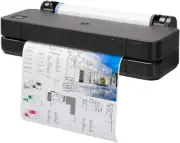 T210 Large Format 24-inch Plotter Printer, with Modern Compact Design (8AG32D) -
