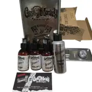 Beardburys Mens 4pc SHAVING Beard Care Kit GAS MONKEY GARAGE GIFT Box RARE