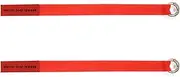 2Pcs Red Vehicle Door Emergencies Pull Cord Simple Operate Escape Pull Strap Car Emergencies Exits Rope Simple Installation Handlesets Door Hardware and Locks