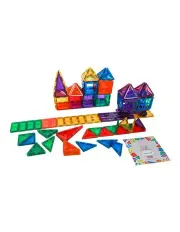 [Jenjo] Magnetic Tile 108 Piece in Multi