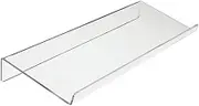 Veemoon 30Degree Ergonomic Acrylic Keyboard Stand for Keys Transparent Shaped Design for Comfortable Typing Angle and Space Saving Computer Accessory