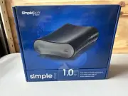 Simple Drive 1tb External Hard Drive SimpleTech Fabrik S1000U NIB