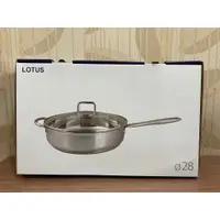 在飛比找蝦皮購物優惠-LOTUS 樂德鍋 新摩登平底鍋 28cm