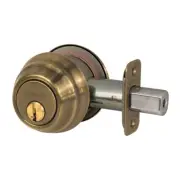Master Lock Grd 1 Double Cylinder Deadbolt SC1 AB
