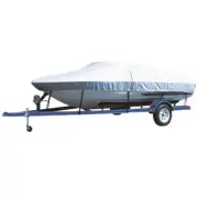 Carver Industries 79004 Trailerable Flex-Fit PRO Universal Boat Cover - 17' to