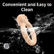 2025 Silicone Locking Ring Reusable Stimulator Enlarger Men's Erotic Products