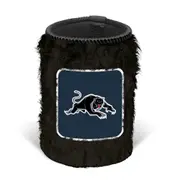 Penrith Panthers NRL Fluffy Furry Stubby Holder Can Cooler