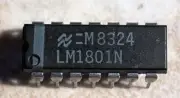 National LM1801N Battery Operated Power Comparator- NOS