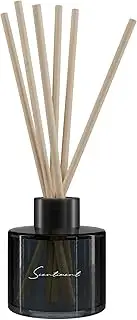 Scentiment Day Dream Reed Diffuser - Black Glass | 100ml | Long-Lasting Home Fragrance | Includes Reed Sticks & 120ml Day Dream Reed Diffuser Oil