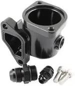 Aeroflow Ford Ba BF FG Falcon Lower Thermostat Housing Barra 6Cyl Aeroflow - AF64-4136BLK