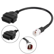 NEW 4 Pin to OBD2 Cable Diagnostic Adapter Connector Fits for Yamaha R1 R6 MT09