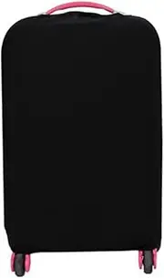 [FRCOLOR] Elastic Suitcase Protector Cover for Luggage High Elasticity Scratch Dirt Resistant Easy Handle Access Black Travel Case Protector