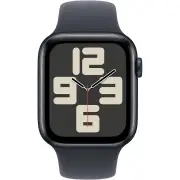 Apple Watch SE 44mm Midnight Aluminium Case GPS Sport Band (M/L) [2024]