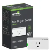 Decora Smart Wi-Fi Mini Plug-In Single Outlet (2nd Gen), Works Google, Alexa, No