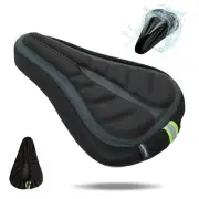 Bike Seat Cushion with high-Density Foam and Gel, Soft and Comfort Bike Seat