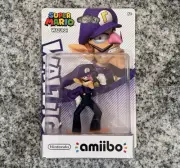 Super Mario Waluigi Amiibo/Nintendo New In Box Smash Bros Switch Party Star Rush