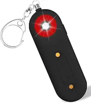[ROTOPATA] Personal Safety Alarm Keychain for Women, Rechargeable 130DB Loud Emergency Self Defense Key Chain Siren with LED Strobe Light for Elderly Traveling College Essentials