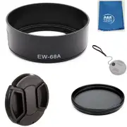 Bayonet Lens Hood EW-68A for Canon EF 28-80 3.5-5.6 USM 28-70mm 3.5-4.5 + Filter