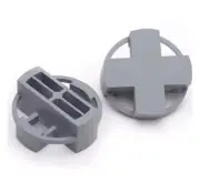 Tavy Two-Sided Tile Spacers Gray 3/8" 10mm Pack Of 100 4 Corner View Brand New