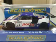 Scalextric 1:32 Audi R8 LMS GT3 Porta Racing Slot Car C3286