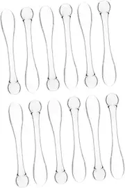 IWOWHERO 15pcs Makeup Supply Spoons Portable Beauty Scoops for Eye Cream Facial Masks and Moisturizing Cream for Home and Salon Use