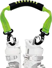 Ski Boot Straps | Portable Skiing Carrier Straps - Portable Ski Carrier Straps for Ice Skates and Snowboarding, Ski and Boot Carrier Straps